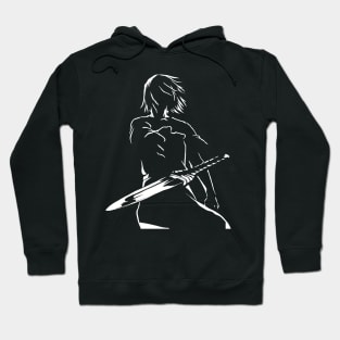 Vinland Saga Thorfinn Aesthetic Silhouette Hoodie